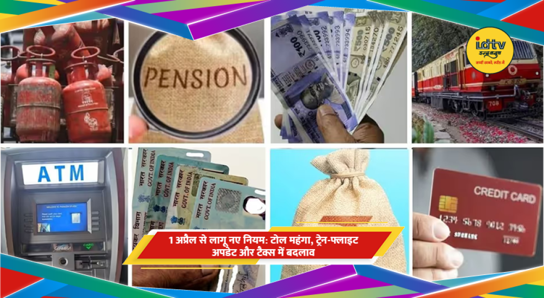 हाईवे टोल प्लाजा, ट्रेन और फ्लाइट से जुड़े नए नियमों का प्रतीकात्मक चित्र