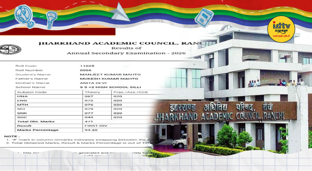 झारखंड बोर्ड मैट्रिक रिजल्ट वायरल स्क्रीनशॉट और वेबसाइट लिंक