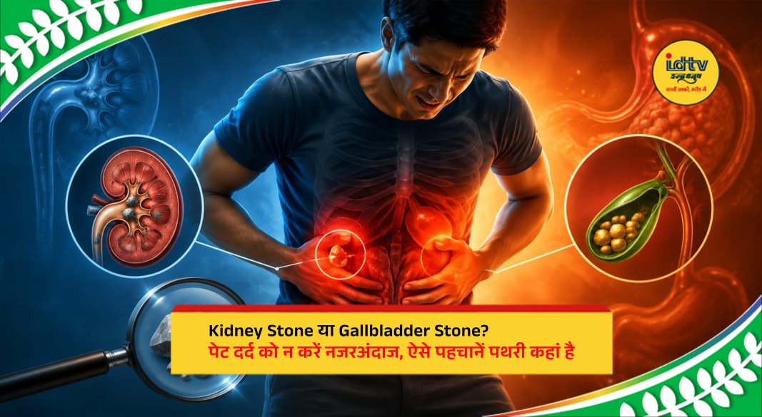 difference between kidney stones and gallbladder stones