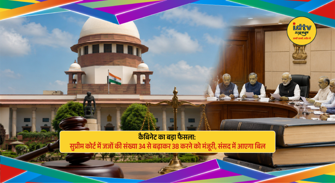 Supreme Court of India building in New Delhi symbolizing increase in judges strength decision
