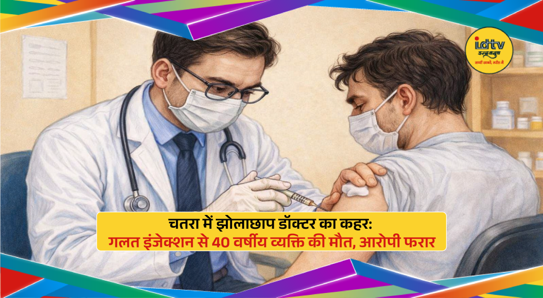 unqualified doctor treatment led to patient death after wrong injection in Jharkhand