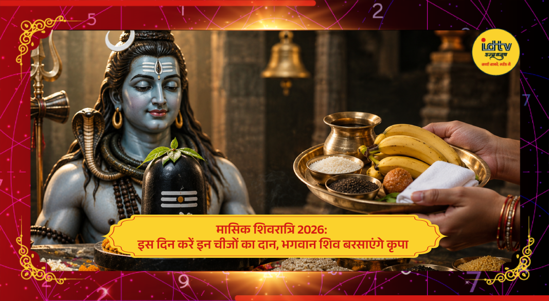 Devotees offering milk and donations during Masik Shivratri 2026 worship of Lord Shiva