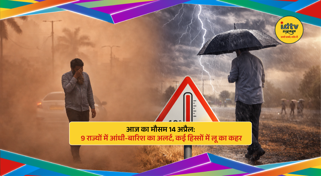 India Weather Alert 14 April 2026