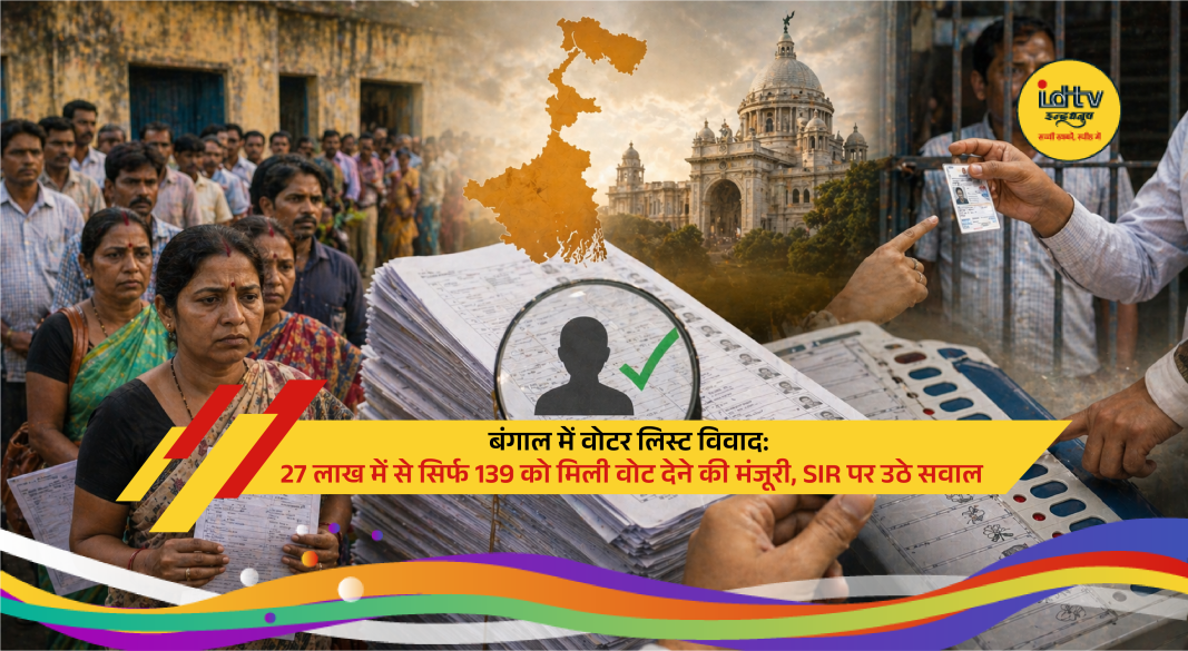 West Bengal voter list controversy as millions of names removed and few restored before assembly elections