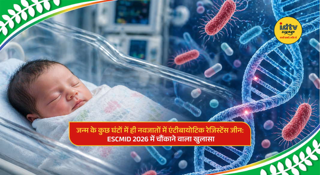 Study reveals antibiotic resistance genes found in newborns within hours after birth at ESCMID 2026