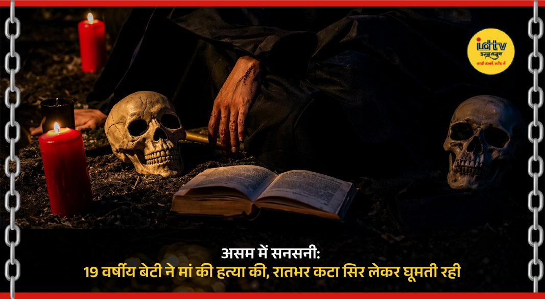 Police investigation at Assam village after shocking murder case involving daughter and mother crime scene