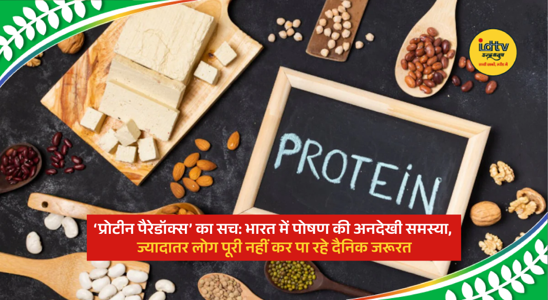 Indian protein-rich foods on a plate