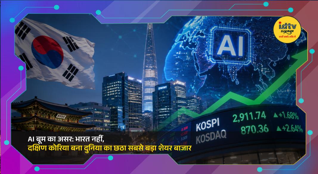 South Korea’s stock market surges on AI and semiconductor growth, overtaking India in global rankings