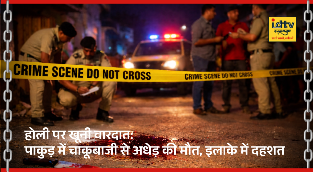 Deadly stabbing in Pakur on Holi leaves man dead, police investigating