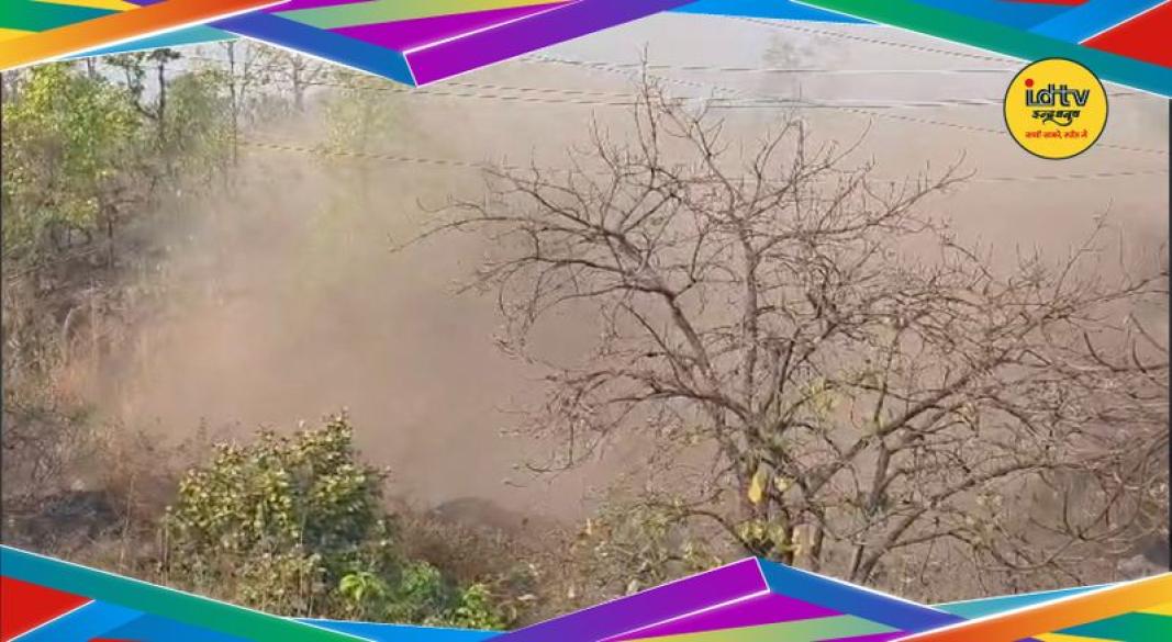 Illegal mine destroyed in Ramgarh