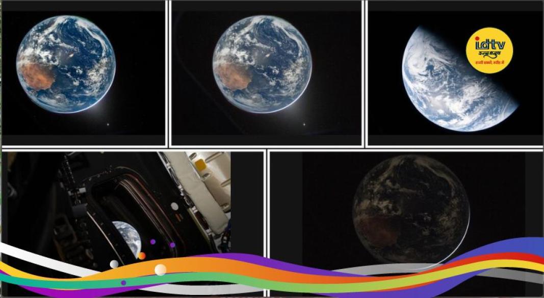 Artemis II Earth photos