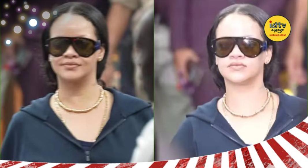 Rihanna mumbai visit