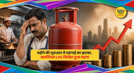 Commercial LPG gas cylinders stacked for delivery as prices rise across major Indian cities